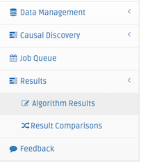 Algorithm Results Page