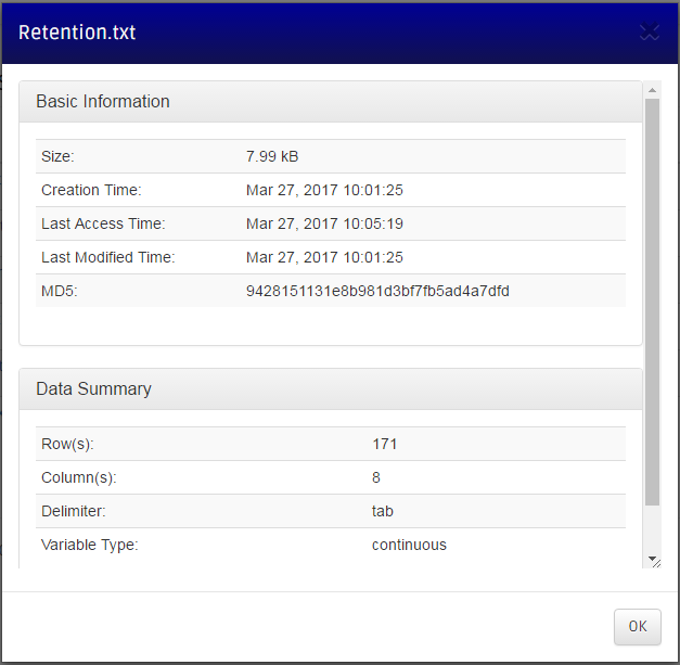 Causal Web Dataset Summarization Page