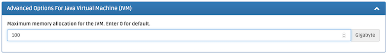 FGES Algorithm Step Two on JVM Menu Page